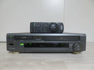 SONY ソニー WV-H3 Hi8/VHS ビデオデッキ リモコン/電源コード付き 