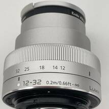 【Panasonic/パナソニック】LUMIX/ルミックス H-FS12032 12-32ｍm F3.5-5.6 ASPH.カメラ レンズ シルバー★7652_画像5
