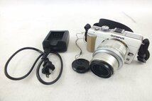 ☆ OLYMPUS オリンパス E-PL1 ミラーレス一眼 14-42mm 3.5-5.6 中古 231007A5067_画像1