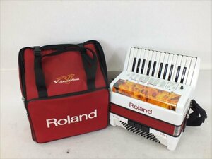 ♪ Roland ローランド FR-1 電子アコーディオン ソフトケース付き 中古 現状品 231111H2126