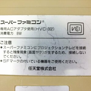 ♪ NINTENDO 任天堂 SHVC-001 ゲーム機 中古 現状品 231111H2312の画像8