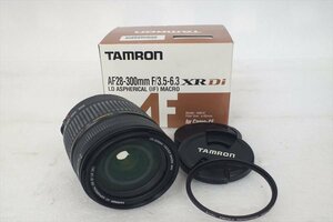 ■ TAMRON タムロン AF ASPHERICAL レンズ XR Di LD IF 28-300 3.5-6.3 MACRO 元箱付き 中古現状品 231102M4016