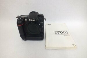 ◆ Nikon ニコン D7000 デジタル一眼レフ 取扱説明書有り 中古 現状品 231109G3436