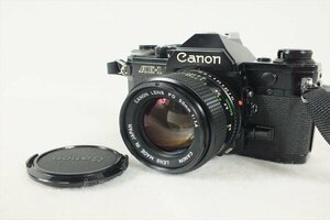 ★ Canon キャノン AE-1 フィルム一眼レフ FD 50mm 1:1.4 中古 現状品 231101A8080