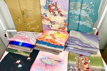 ◎リサイクル着物 着物まとめ 訪問着 まとめ売り20点 美品 京友禅 刺繍 絞り染 フォーマル 作家物有 着用可能品多数 中古 和ものや傳 A1108_画像1