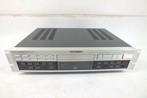 □ STUDER スチューダー A 727 CDプレーヤ 中古 現状品 231106G6400