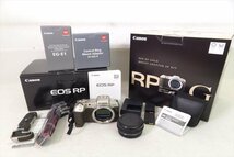 ▼ Canon キャノン EOS RP ミラーレス一眼レフ 取扱説明書有り 元箱付き 中古 現状品 231105A1001_画像1