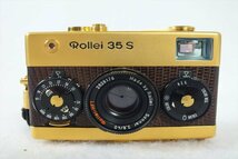 ★ Rollei ローライ 35S GOLD コンパクトカメラ ソフトケース付き 中古 現状品 231101B2144_画像2