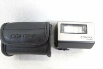 ▼ CONTAX コンタックス TLA200 ストロボ ソフトケース付き 動作確認済み 中古 現状品 231105K2100_画像1