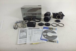 ◇ OLYMPUS オリンパス E-410 デジタル一眼レフ 14-42 40-150 取扱説明書有り 元箱付き 中古 231108H4428