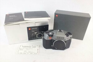 ◆ LEICA ライカ R9 フィルム一眼レフ 取扱説明書有り 元箱付き 中古現状品 231109G3558