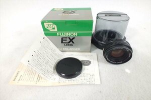 □ FUJI フジ レンズ FUJINON-EX 5.6 f=90mm 取扱説明書有り 元箱付き 中古 現状品 231001B2264