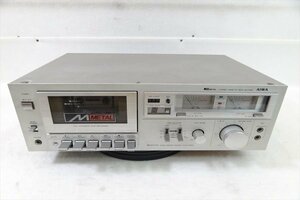 ▼ AIWA アイワ AD-F33M カセットデッキ 中古 現状品 231105H3228