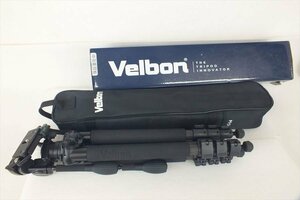 ■ Velbon ベルボン GEO E645M 三脚 元箱付き ソフトケース付き 中古 231102k6021