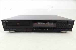 ▼ SONY ソニー CDP-950 CDプレーヤ 取扱説明書有り リモコン有り 音出し確認済 中古現状品 231105K2402