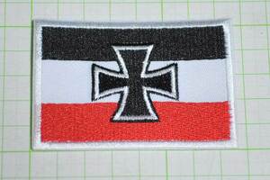 アイロンワッペン・パッチ ドイツ海軍旗 鉄十字 部隊章・階級章