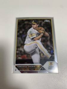 Topps Chrome 2023 NPB 60 福岡ソフトバンクホークス　大関友久