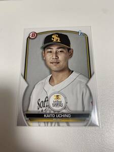 Topps bowman 2023 NPB BP-30 福岡ソフトバンクホークス　内野海斗