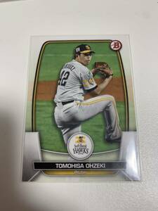 Topps bowman 2023 NPB 27 福岡ソフトバンクホークス　大関友久