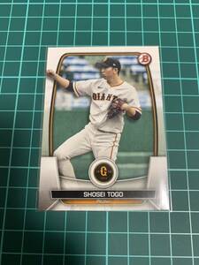 Topps Bowman 2023 NPB 110 読売ジャイアンツ　戸郷翔征