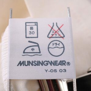 マンシングウェア 半袖ポロシャツ グランドスラム ワンポイントロゴ ゴルフウエア レディース B84-90サイズ クリーム Munsing wearの画像7