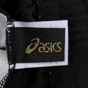 アシックス ショートパンツ ハーフパンツ ジャージ 日本製 スポーツウエア メンズ Lサイズ ブラック asicsの画像3