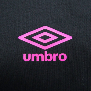 アンブロ 半袖Tシャツ 無地 ワンポイントロゴ スポーツウエア 大きいサイズ レディース Oサイズ ブラック UMBROの画像4