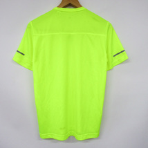 アディダス 半袖Tシャツ ロゴT メッシュ クライマライト スポーツウエア メンズ Sサイズ イエロー adidas_画像8
