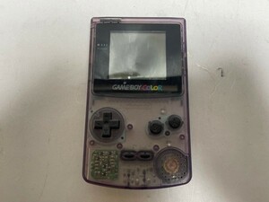 ゲームボーイカラー GBC 任天堂 クリアパープル