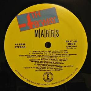 ●MARRS / PUMP UP THE VOLUME アナログの画像4