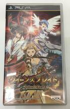 :１円～ 中古 PSP クイーンズブレイド スパイラルカオス激闘パック 限定版　特典のみ未開封 キズ有　動作確認済_画像5