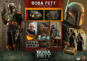 新品未開封 ホットトイズ QS023 Ｔｈｅ　Ｂｏｏｋ　ｏｆ　Ｂｏｂａ　Ｆｅｔｔ ボバ・フェット［ボーナス付き] Boba Fett 1/4フィギュア