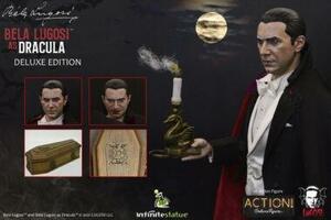 新品未開封 Kaustic Plastik ドラキュラ dracula ルゴシ・ベーラ1/6 フィギュア (検 ホットトイズ DID FLAGSET i8toys DAMTOYS verycool )