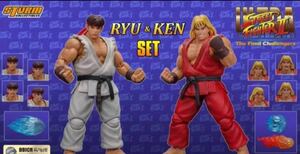 新品未開封 Storm Collectibles ストリートファイター Ryu KENリュウ ケン 1/12セット (検バンダイ メディコム メディコス 超像革命等に