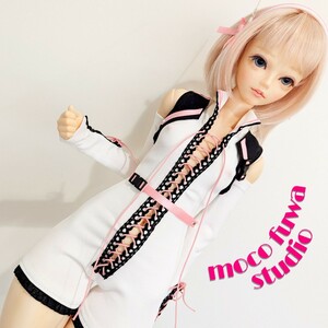 angelphilia angel philia doll エンジェルフィリア ドール用 レースアップ ボディスーツ 衣装セット ハンドメイド品【mocofuwastudio】