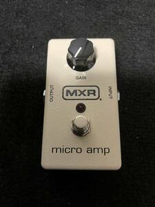 MXR micro amp 