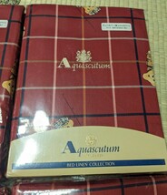 未使用 一部開封済み Aquascutum アクアスキュータム 敷き布団カバー デュベカバー 4点セット 布団 寝具_画像2