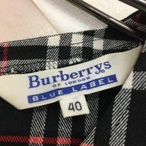 Burberrys　バーバリー　レディース　トップス　ワンピース　バーバリーチェック　ブラック_画像4