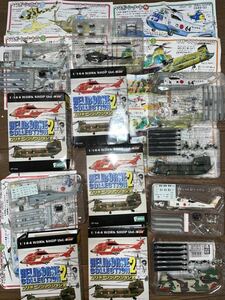 RBT1125b 7機セット 1/144 エフトイズ ヘリボーンコレクション2 03-S CH-47 SH-3 SH-60K 空自チヌーク シークレット 未組立ミニプラモデル