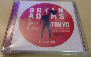 送料無料 BRYAN ADAMS (2CD) SO HAPPY IT HURTS LIVE 23 TOKYO