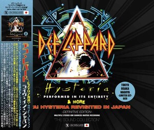 送料無料 Def Leppard (6CD) Viva! Hysteria Revisited in Japan “The Sound Collection”-Definitive Edition- 