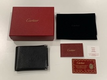 (日)3点まとめ セット PRADA プラダ テスートナイロン アイコスケース ICOS 希少 Cartier カルティエ イブサンローラン 財布 保管品 中古品_画像4