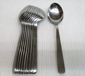 *95136 EBM spoon 10ps.@18-0 stainless steel cutlery used *