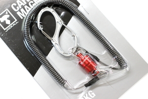 ★JACKALL ジャッカル CARABINER MAGNET カラビナマグネット #レッド★