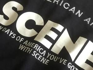 デッドストックアイテム！VAN JAC SCENE IT'S AMERICAN ANSWER トレーナー プリントバックロゴ！/ VAN JACKET ヴァンヂャケット スウェット