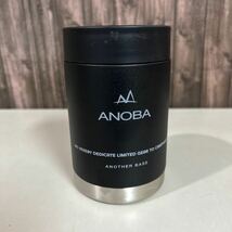 中古品●ANOBA アノバ Vacuum Can Holder バキュームカンホルダー 保冷 缶ホルダー キャンプ用品 ブラック 350ml缶 保冷効果●A3073-14_画像1