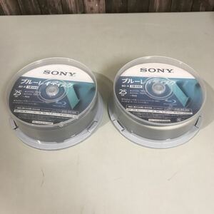 ソニー (SONY) BD-R 25GB●中古品 Blu-ray ブルーレイ ディスク 地上デジタル180分 BSデジタル130分 1-4倍速 ホワイトレーベル●A3171-12