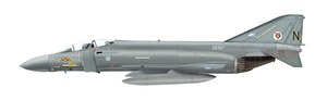 HOBBY MASTER( hobby master )1/72 F-4J Phantom England Air Force no. 74 flight .[HA1986][ new goods unopened ]