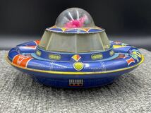 当時物 デッド 野村トーイ ニャロメ 宇宙基地 ブリキ ソフビ UFO 円盤 日本製 赤塚不二夫 SF 宇宙船_画像3