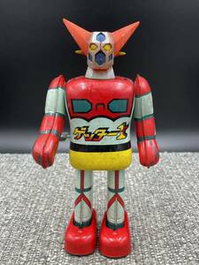 Ｇ１　当時物　ヴィンテージ　ポピー　ゲッター1　ゲッターワン　ゼンマイ　ロボット　ブリキ